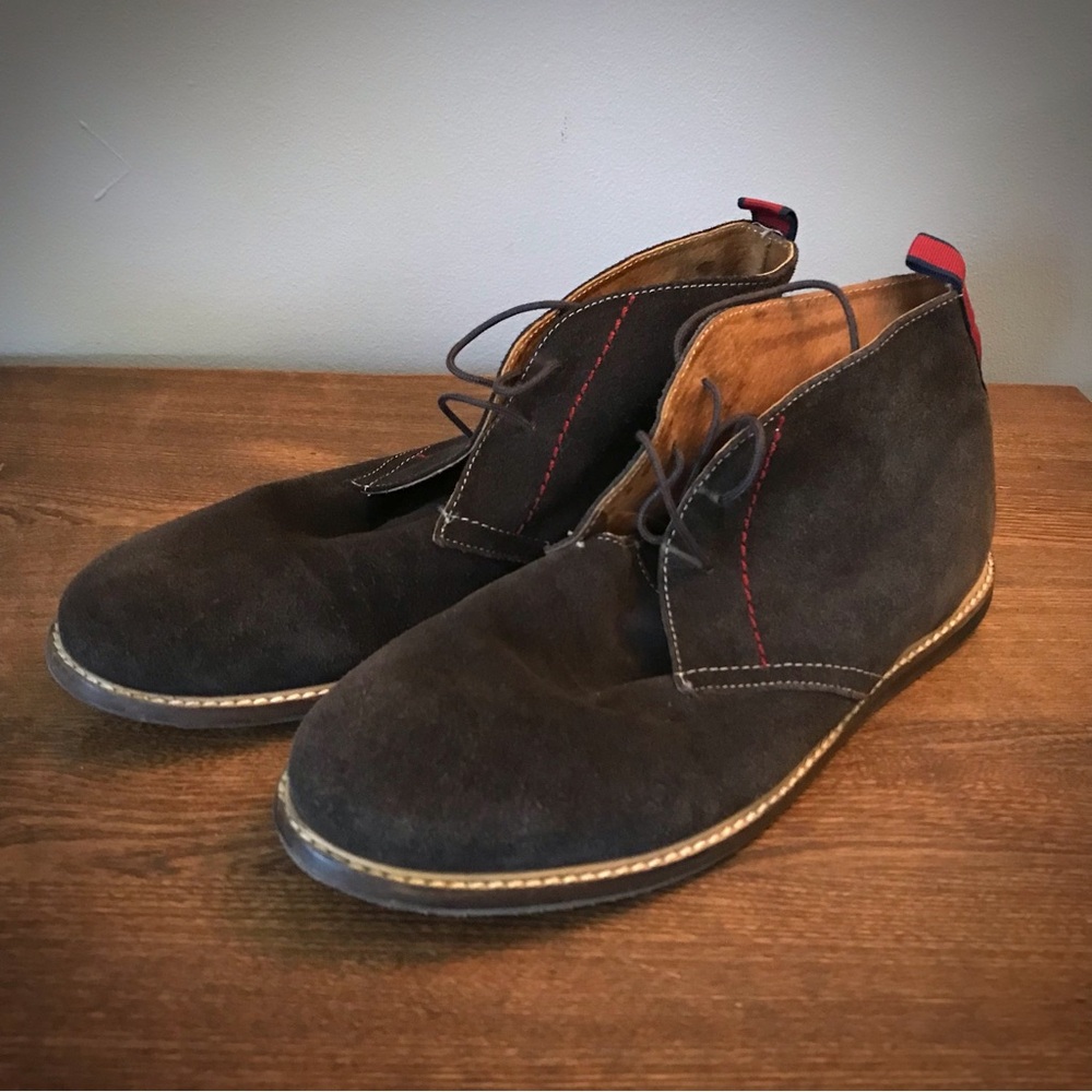 Ben Sherman Brown Suede Chukka/Desert Boots - Size 10 - EUC